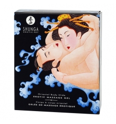 SHUNGA GEL DE MASAJE EROTICO CUERPO A CUERPO ORIENTAL FRUTAS 