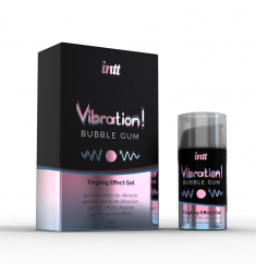 VIBRADOR LIQUIDO ESTIMULADOR SABOR CHICLE DE FRESA