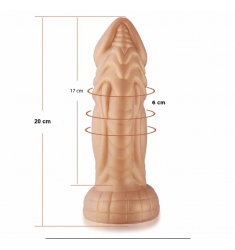DILDO FANTASIA DRAGON DORADO