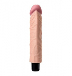 PENE REALÍSTICO VIBRADOR DE TACTO REAL 20 CM