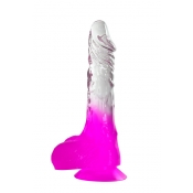 PENE DE GELATINA BICOLOR CON TESTÍCULOS 18CM