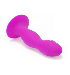 DILDO SEMIREALISTICO SILICONA MÉDICA 100%