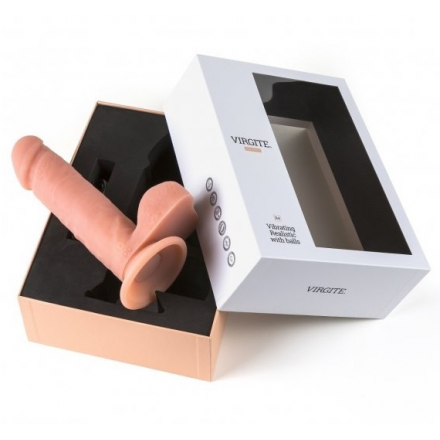 VIBRADOR REALÍSTICO 19CM  CONTROL REMOTO