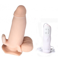 FUNDA DE TACTO REAL CON ESTIMULACIÓN DE CLITORIS