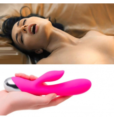 Vibrador recargable dos motores