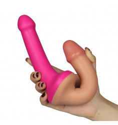 Dildo Doble Cabeza silicona medica