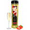 SHUNGA ACEITE MASAJE ROMANCE AROMA A FRESAS Y CHAMPAGNE 250 ML