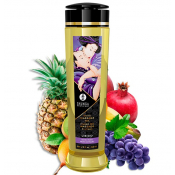 SHUNGA ACEITE MASAJE LÍBIDO AROMA FRUTAS EXÓTICAS 250 ML