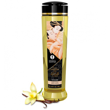 SHUNGA ACEITE MASAJE DESEO aroma VAINILLA 250 ML