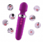 MASAJEADOR WAND DE SILICONA MEDICA,16 MODOS Y RECARGABLE