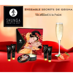 KIT SECRET GEISHA FRESAS CHAMPAGNE