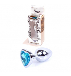 JOYA ANAL PLUG CORAZÓN DE CRISTAL