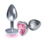 JOYA ANAL PLUG CORAZÓN DE CRISTAL