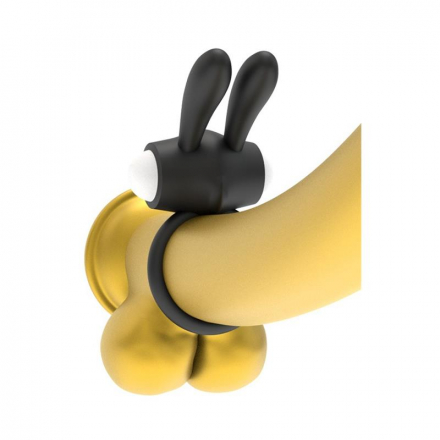 ANILLO VIBRADOR CONEJITO NEGRO