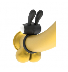 ANILLO VIBRADOR CONEJITO NEGRO