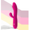 VIBRADOR SEMIREALISTICO DOBLE ESTIMULACION RECARGABLE