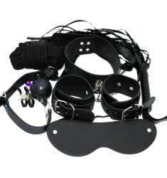 KIT BONDAGE PARA PAREJAS CON 7 PIEZAS