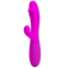 VIBRADOR SEMIREALISTICO DOBLE ESTIMULACION RECARGABLE