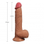 Pene Ultrarealista DUAL DENSITY NERO 22CM