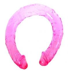 DILDO DOBLE CABEZA GEMELA FLEXIBLE DE 44,5 cm