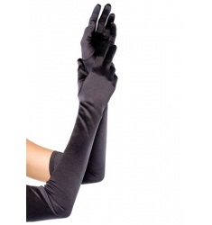 GUANTES LARGOS NEGROS