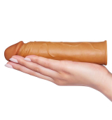 FUNDA PARA EL PENE DE TACTO REAL +3CM