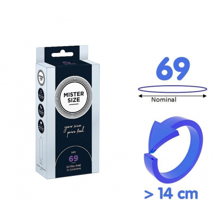 My Size CONDOMS Talla 69 - 10 uds.