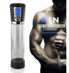 BOMBA AUTOMÁTICA PARA EL PENE CON PANTALLA LCD RECARGABLE USB