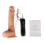  Pene realístico vibrador con ventosa natural 19.5cm