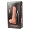  Pene realístico vibrador con ventosa natural 19.5cm