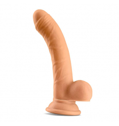 DILDO REALISTICO COLOR CARNE DE 19CM