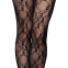 Bodystocking floral de hombros descubiertos