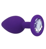 PLUG JOYA ANAL SILICONA  "PEQUEÑO" 