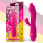 VIBRADOR SEMIREALISTICO DOBLE ESTIMULACION RECARGABLE