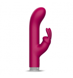 BURDEOS ELEGANTE VIBRADOR CONEJO DE PUNTO G Y CLITORIS RECARGABLE