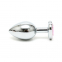 JOYA ANAL PLUG CORAZÓN DE CRISTAL 3,4cm