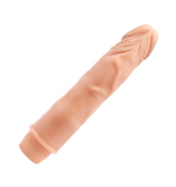 VIBRADOR REALISTICO COLOR NATURAL DE 21.5 CM