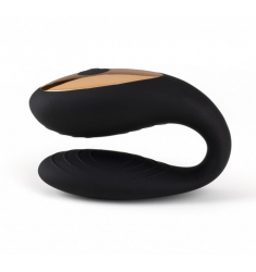  VIBRADOR PARA PAREJAS CON CONTROL REMOTO,RECARGABLE POR USB