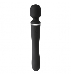 MASAJEADOR WAND DE SILICONA MEDICA 2 EN 1