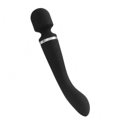 MASAJEADOR WAND DE SILICONA MEDICA 2 EN 1