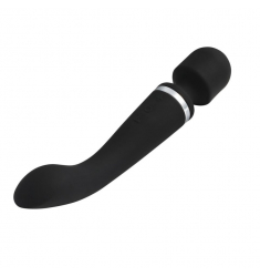 MASAJEADOR WAND DE SILICONA MEDICA 2 EN 1
