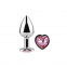 JOYA ANAL PLUG CORAZÓN DE CRISTAL