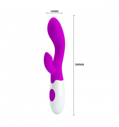 VIBRADOR CON 30 MODOS DE VIBRACION Y SUAVE SILICONA