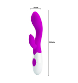 VIBRADOR CON 30 MODOS DE VIBRACION Y SUAVE SILICONA