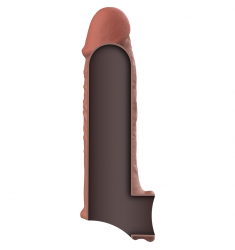 FUNDA EXTENSION PENE DE TACTO REAL +4cm