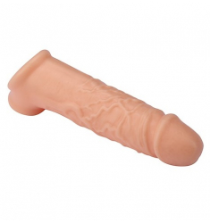 FUNDA EXTENSION PENE DE TACTO REAL +4cm