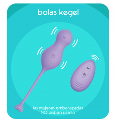 Novedad !!!! Set de bolas Kegel con huevo vibrador remoto