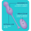 Novedad !!!! Set de bolas Kegel con huevo vibrador mas mando