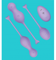 Novedad !!!! Set de bolas Kegel con huevo vibrador remoto