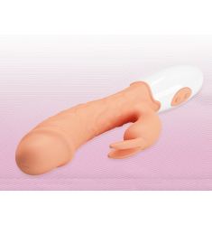 VIBRADOR SEMIREALISTICO CON ESTIMULACION DE CLITORIS